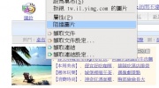 按下快捷鍵裡的"阻擋圖片"的字樣，即可擋掉這張圖片